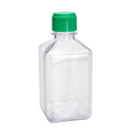 Celltreat Square Media Bottle (PETG), Sterile, 500mL 229788
